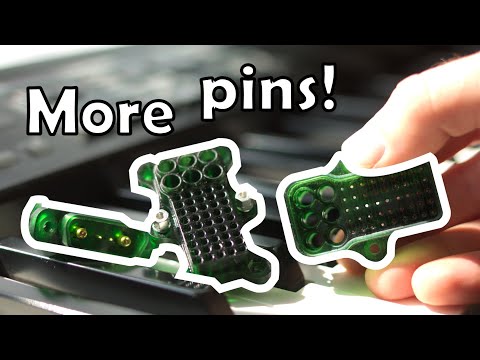 51 pin custom connector printed with the Anycubic Photon S resin printer