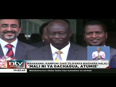 Naibu rais Gachagua atarudishiwa Sh 200M