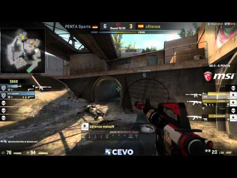 x6tence vs PENTA Sports Game 1 (CEVO-P CS:GO Season 7) - Helium & Metuz