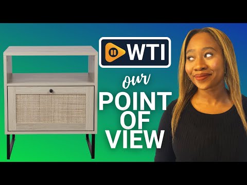 Nathan James Mina Rattan Wood Side Tables - WTI product video review