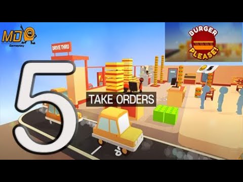 Burger Please! Gameplay Walkthrough Part 5 - YouTube