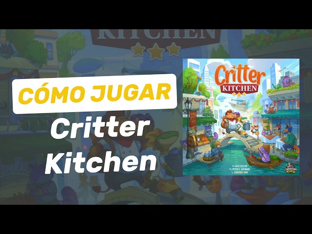Vídeo relacionado con Lucky Duck Games Critter Kitchen - Juego de estrategia | Los chefs compiten por un crítico de restaurante | 1-5 jugadores, a partir de 12 años