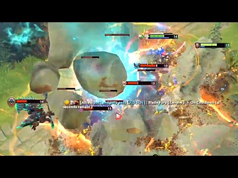 Attacker kunkka with Meteor Hammer | Dota 2