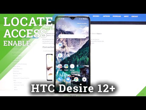 How to Turn Off Device Location in HTC Desire 20+ - Disable Location