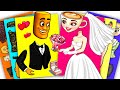 ITALIAN BRAINROT TUNG TUNG TUNG SAHUR And BALLERINA CAPPUCINA WEDDING Sticker Book DIY