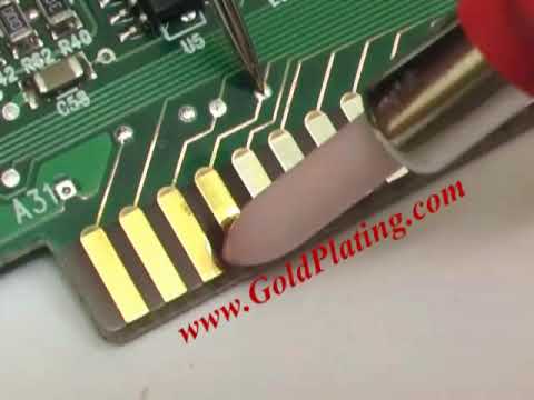 Gold Plating Solution - High Concentration Gold Solution - Pen Plating