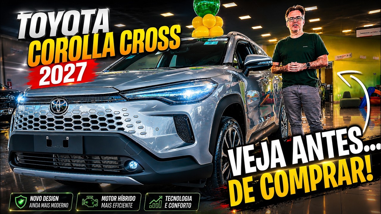Corolla Cross XRE 2027: Mudou ou Não? A Verdade!