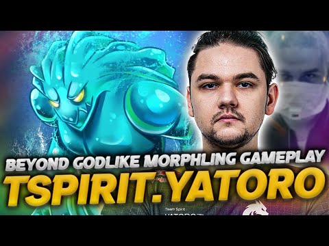 TSPIRIT.YATORO MORPHLING HARD CARRY GAMEPLAY - DOTA 2 PATCH 7.34E