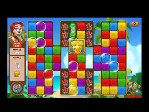 Lost Island Blast Adventure Level 628 NO BOOSTERS - A S GAMING