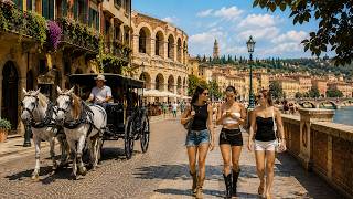 Walking Verona 🇮🇹 | Italy's Most Romantic City? | 4K Tour