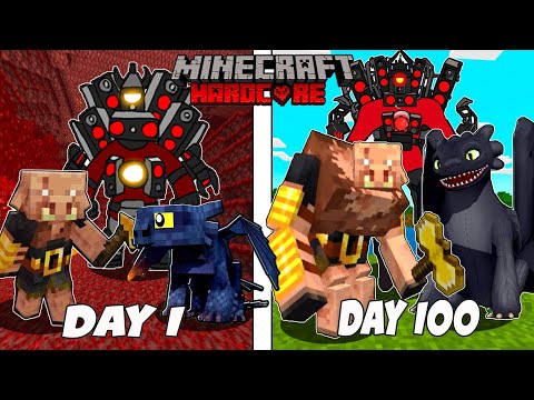 Insane 100 Days Hardcore Minecraft - Tagalog