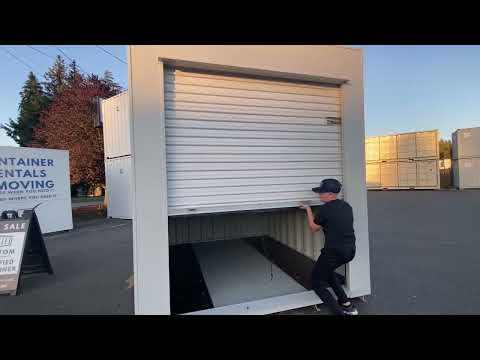 10-Foot Shipping Container with Roll-Up Door | Get Simple Box
