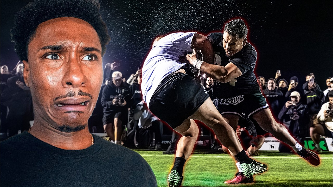 He Got KNOCKED TF OUT! (Oklahoma Drills w/ NO PADS for $20K)