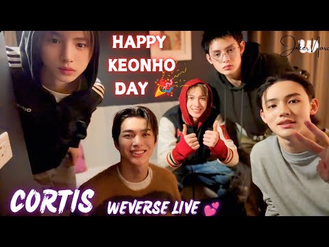 ✨(ALL SUB) CORTIS WEVERSE LIVE 🥳😍💓 (02.14.26) HAPPY KEONHO DAY❀~🎉 #weverselive #weverse #cortis