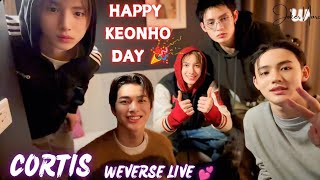 ✨(ALL SUB) CORTIS WEVERSE LIVE 🥳😍💓 (02.14.26) HAPPY KEONHO DAY❀~🎉 #weverselive #weverse #cortis