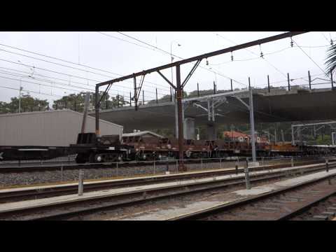 2 NR's with 4922 Empty Steel Train - 10/2/14