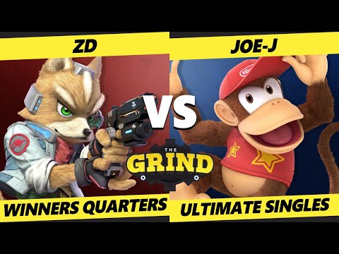 The Grind 151 Winners Quarters - ZD (Fox) Vs Joe-J (Diddy Kong) Smash Ultimate SSBU