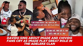 Download lagu DAVIDO SING ABOUT  IMADE IN NEW MUSIC PLUS CHIVIDO IN TEARS AS SHARON RE-CONECT WITH IMADE.😱💃💃🤣 mp3