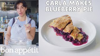 Carla Makes Blueberry-Ginger Pie | From the Test Kitchen | Bon Appetit