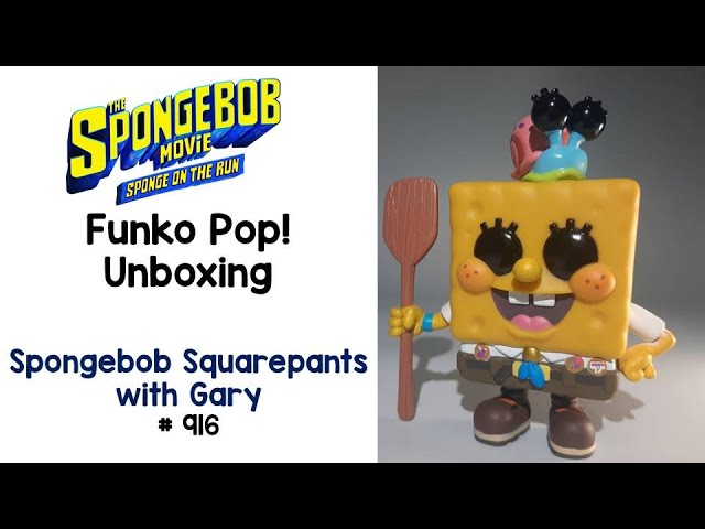 Vídeo relacionado con Funko Pop! Movies: The Spongebob Movie - Gary - Figura de Vinilo Coleccionable - Idea de Regalo - Mercancia Oficial - Juguetes para Niños y Adultos - Cartoon Fans