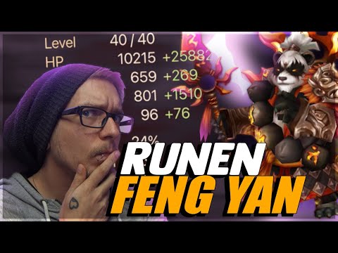 So RUNT ihr euer FENG YAN für Belagerungskampf mit OFFENSIVE Team 💥 SUMMONERS WAR DEUTSCH