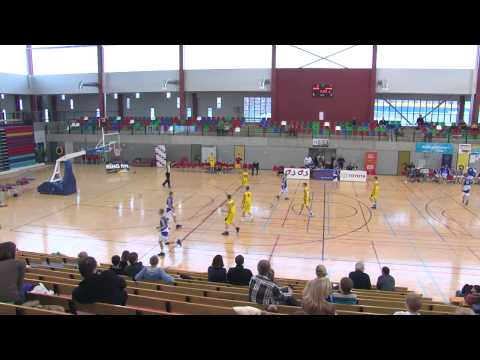 Basketball: Hugo Erkmaa wonder shot @ cup games Final4 2012