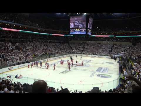 Finále KHL, 6. zápas Lev Praha - Metallurg Magnitogorsk, extra-time goal