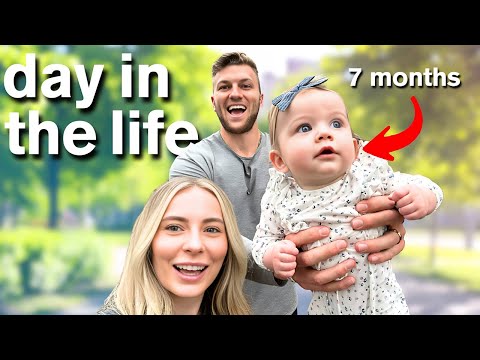 Day in the life with a 7 month old
