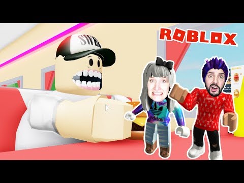 Roblox: AUS IMBISS ENTKOMMEN! KAAN + NINA VOM VERRÜCKTEN KOCH GEFRESSEN! Escape Diner Obby