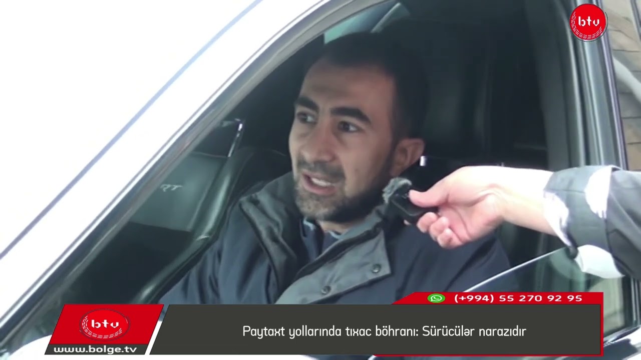 Paytaxt yollarında tıxac böhranı: Sürücülər narazıdır