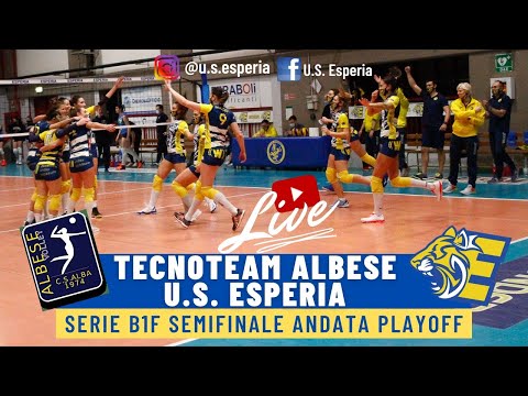 #SerieB1F LIVE - Tecnoteam Albese vs U.S. Esperia