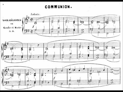 Lefébure-Wély: Communion in G Major