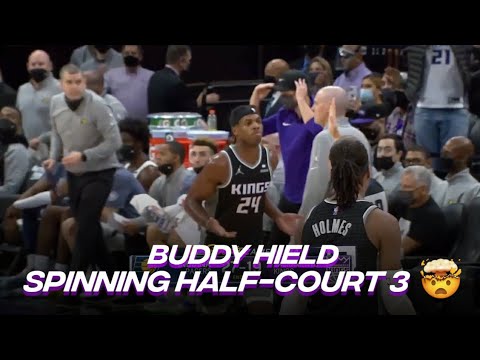 Buddy Hield Turns Into Stephen Curry After Hitting a Half-Court Spinning 3 at the Buzzer!
