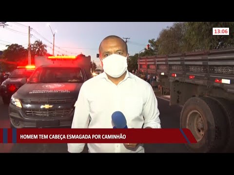 Homem tem cabeça esmagada por caminhão ao sair correndo nu de motel para avenida 28 06 2021