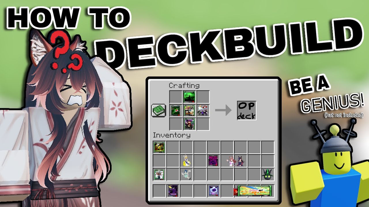 DECKBUILDING FOR DUMMIES! How To Get Better at Deckbuilding in Blox Cards!