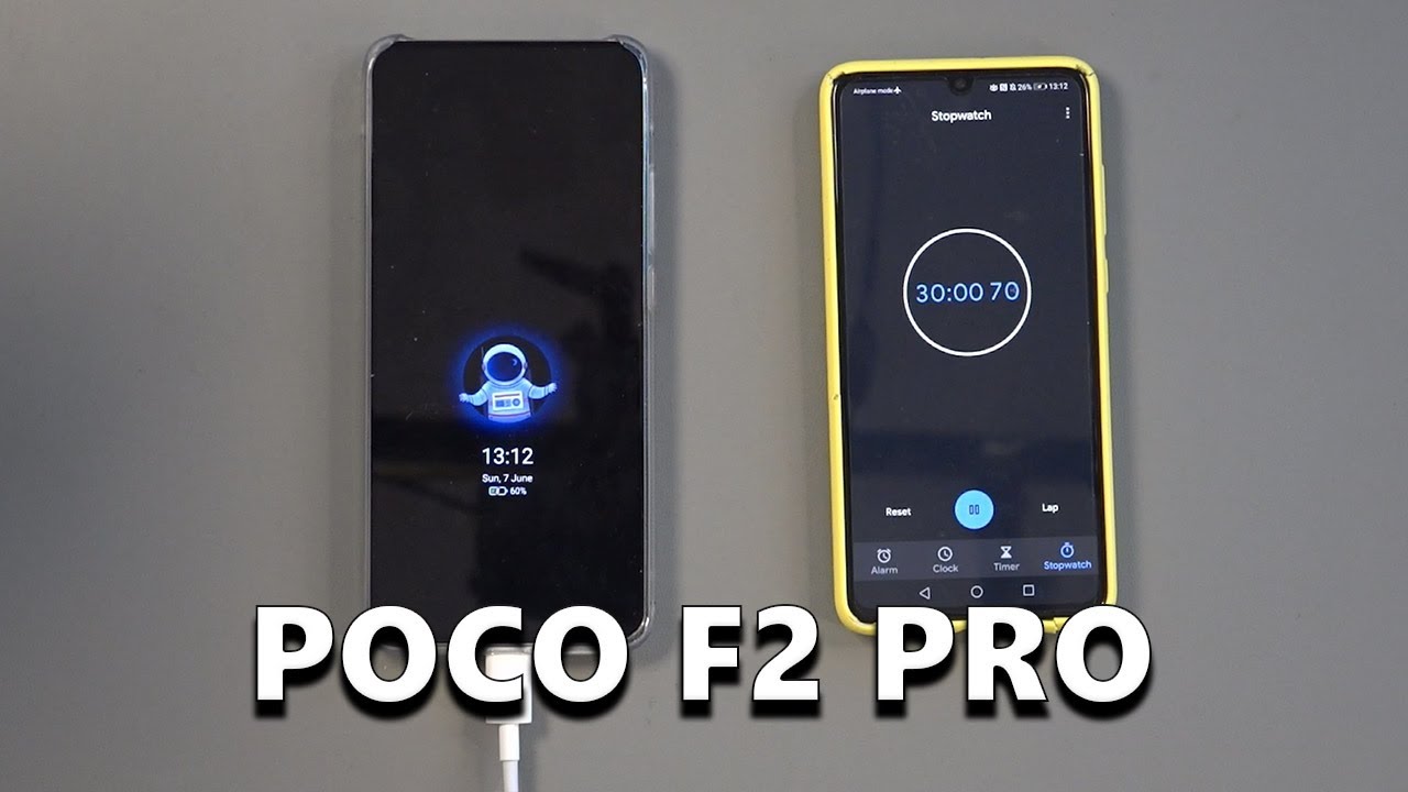 Poco F2 Pro - Battery Life & 30 Watt Charge Test
