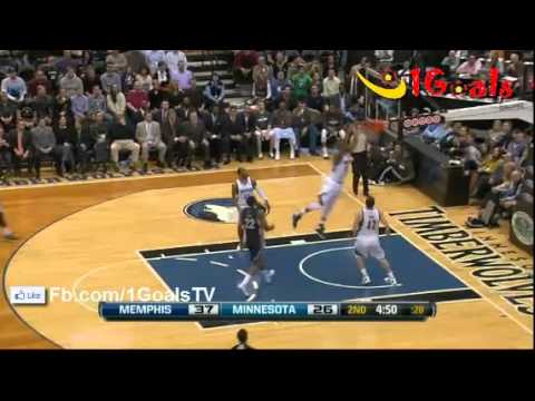 Memphis Grizzlies vs Minnesota Timberwolves 90-86 Recap Match Highlights 4.1.2012 NBA Basketball on