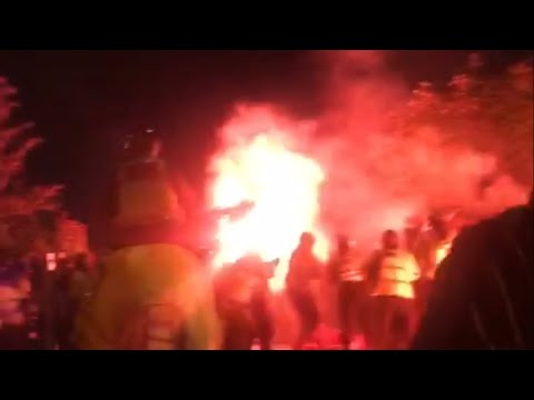 Legia Warszawa fans v Aston Villa 30/11/23