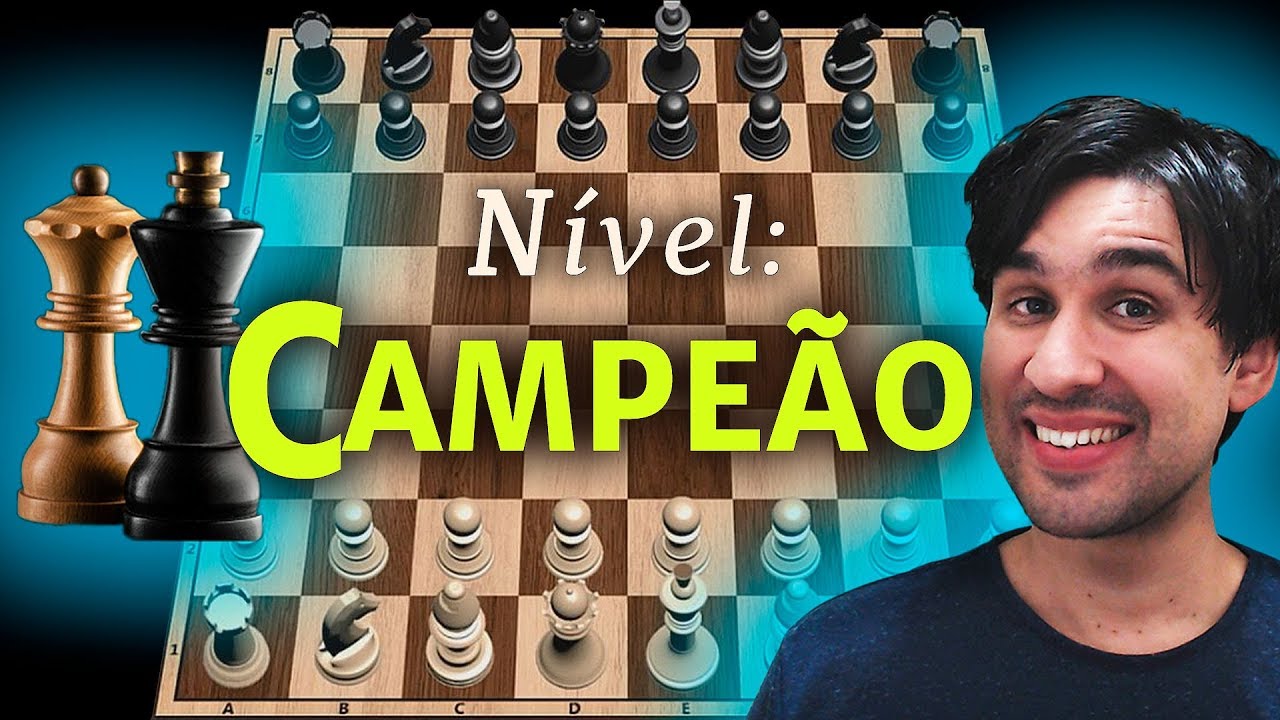 Ah que medo!  Enfrentando o Nível Campeão do App Xadrez  | #DesafiandoAppXadrez