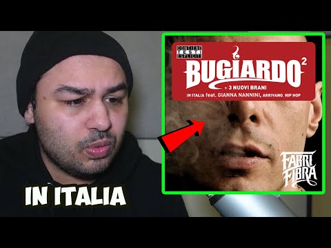 British Reaction To Fabri Fibra ft. Gianna Nannini - In Italia (Italian Rap)