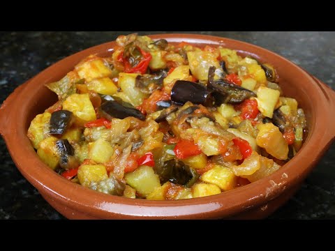Pisto andaluz o alboronía andaluza - Receta de cocina andaluza y española