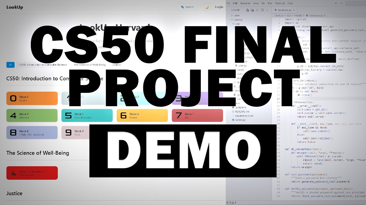 CS50 MY FINAL PROJECT - DEMO