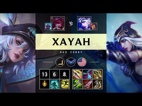 Xayah ADC vs Ashe - NA Diamond Patch 25.06