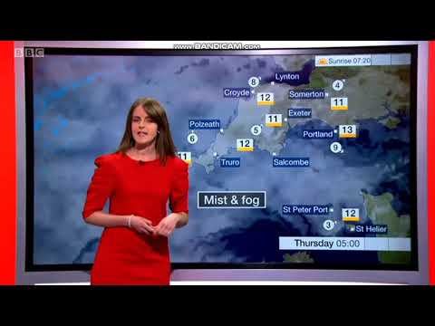 Alex Osbourne BBC South west news lunchtime weather October 3rd 2018 - 60 FPS