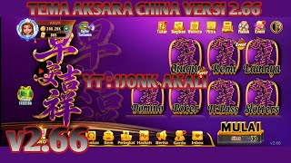 Download lagu AKSARA CHINA ❗❗ TEMA TERBARU APKMOD HIGGS DOMINO VERSI 2.66 RP , N & S 2025 mp3