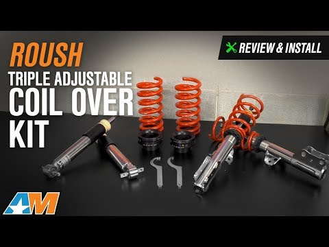 2015-2017 Mustang Roush Triple Adjustable Coil Over Kit Review & Install