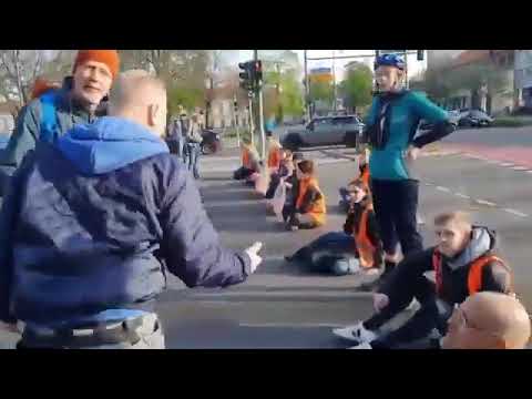 Autofahrer VS Letzte Generation Vs Polizei #3 Eskalation Klimakleber Blockade Berlin Großstadt