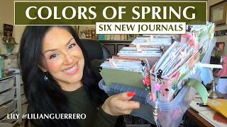 Springtime Joy: A Burst of Floral Junk Journals (Flip-Through Video)