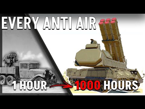 The Entire Russian Anti Air Line - 5 Kills in Each  Tank