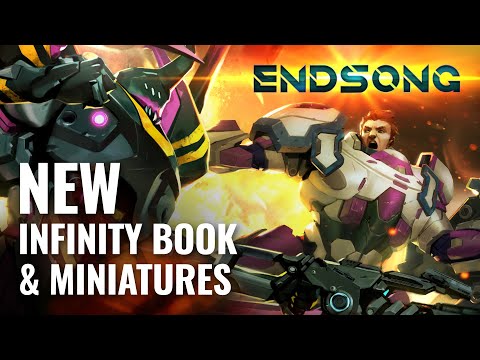 New INFINITY Book & Unboxing New Miniatures! What’s Inside ENDSONG? | Infinity ENDSONG Week